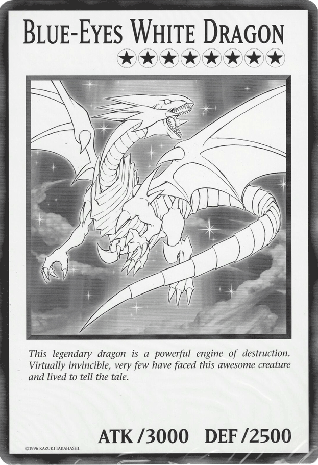 Blue-Eyes White Dragon (Oversized) Common | Galactic Gamez