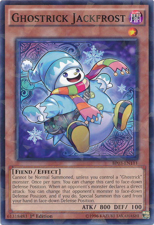 Ghostrick Jackfrost (Shatterfoil) [BP03-EN111] Common | Galactic Gamez