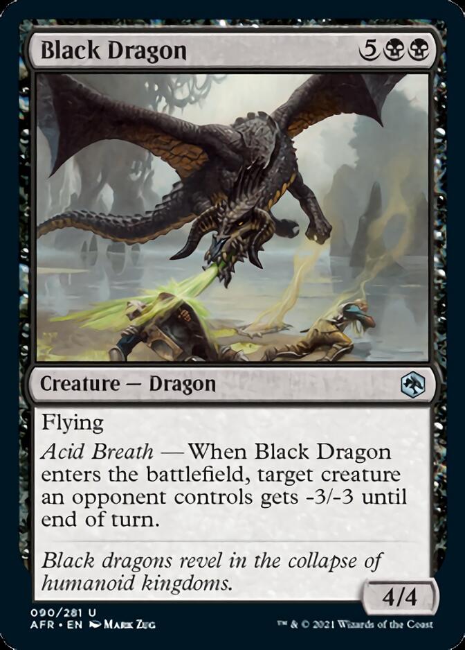 Black Dragon [Dungeons & Dragons: Adventures in the Forgotten Realms] | Galactic Gamez
