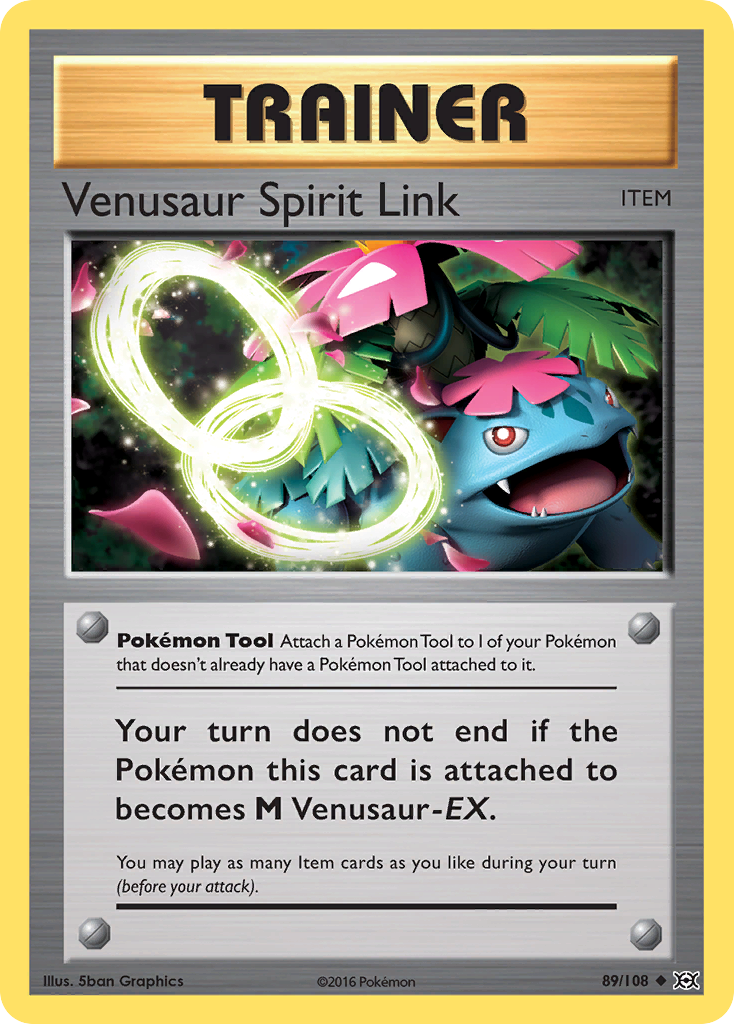 Venusaur Spirit Link (89/108) [XY: Evolutions] | Galactic Gamez