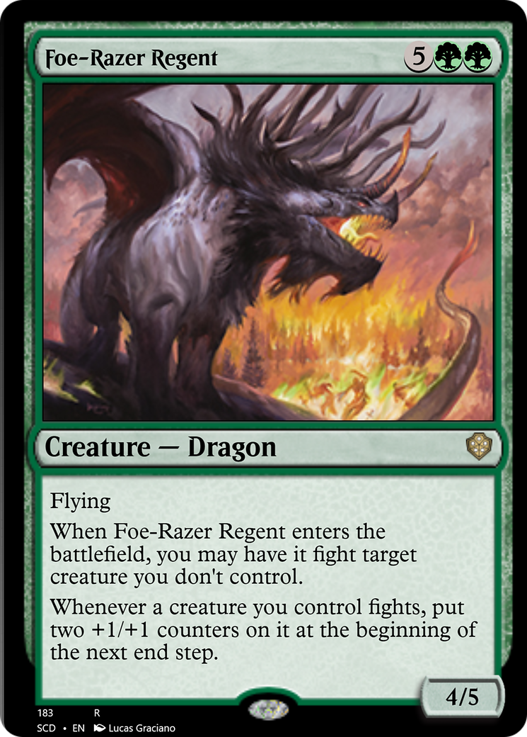 Foe-Razer Regent [Starter Commander Decks] | Galactic Gamez