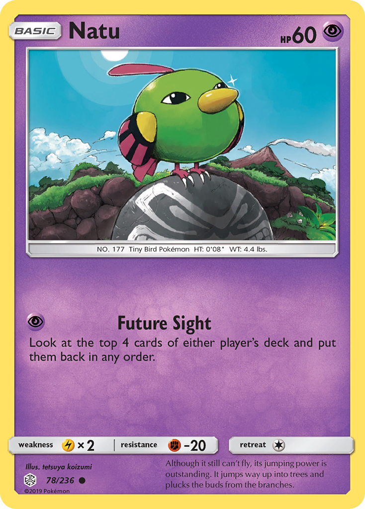 Natu (78/236) [Sun & Moon: Cosmic Eclipse] | Galactic Gamez