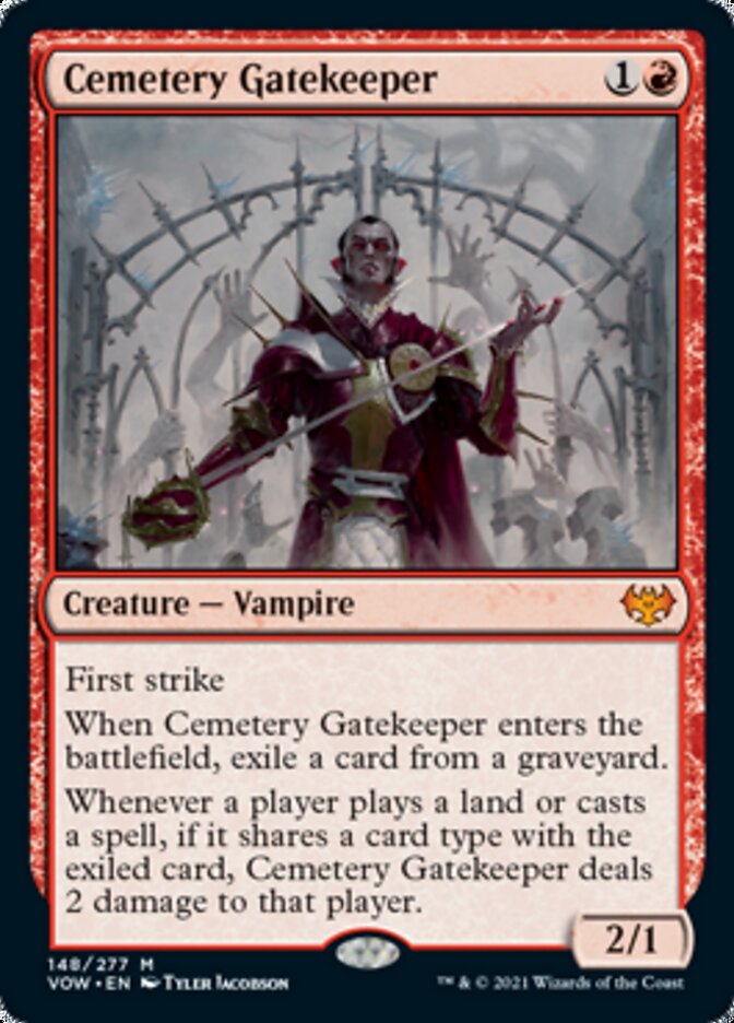 Cemetery Gatekeeper [Innistrad: Crimson Vow] | Galactic Gamez