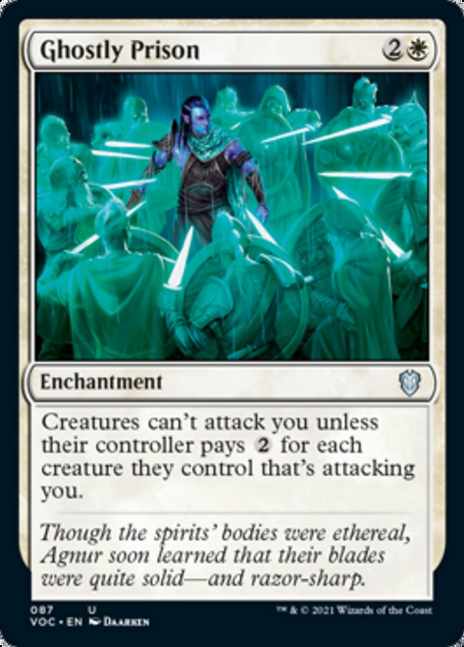 Ghostly Prison [Innistrad: Crimson Vow Commander] | Galactic Gamez