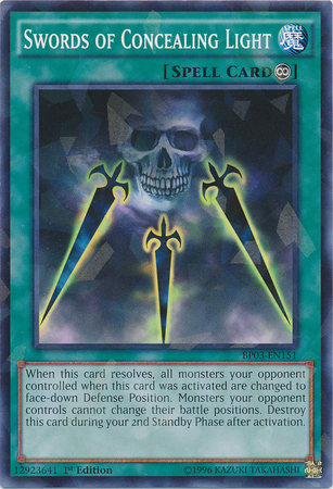 Swords of Concealing Light (Shatterfoil) [BP03-EN151] Common | Galactic Gamez