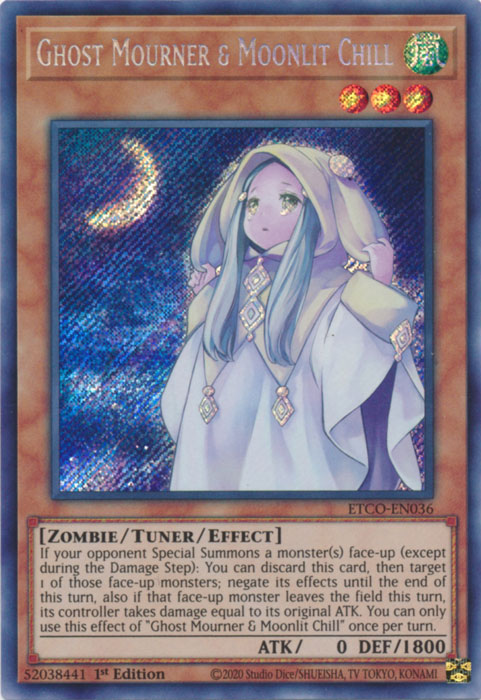 Ghost Mourner & Moonlit Chill [ETCO-EN036] Secret Rare | Galactic Gamez