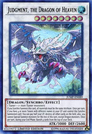 Judgment, the Dragon of Heaven [JUMP-EN089] Ultra Rare | Galactic Gamez