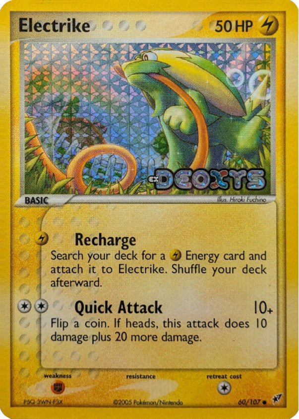 Electrike (60/107) (Stamped) [EX: Deoxys] | Galactic Gamez