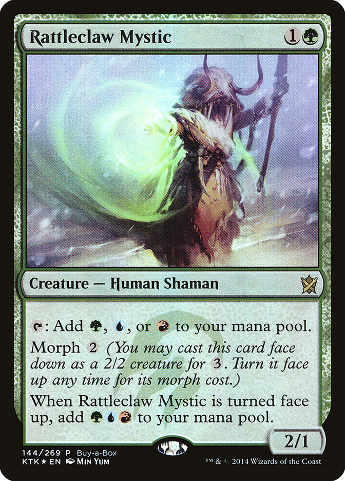 Rattleclaw Mystic (Buy-A-Box) [Khans of Tarkir Promos] | Galactic Gamez