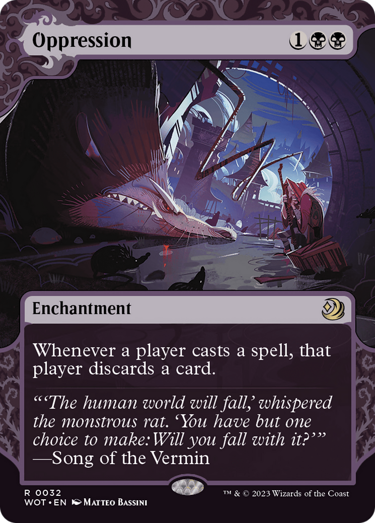 Oppression [Wilds of Eldraine: Enchanting Tales] | Galactic Gamez