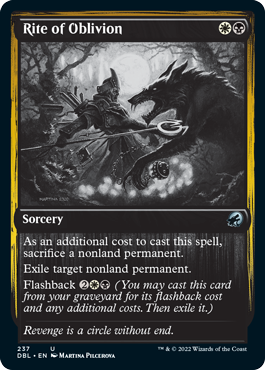Rite of Oblivion [Innistrad: Double Feature] | Galactic Gamez