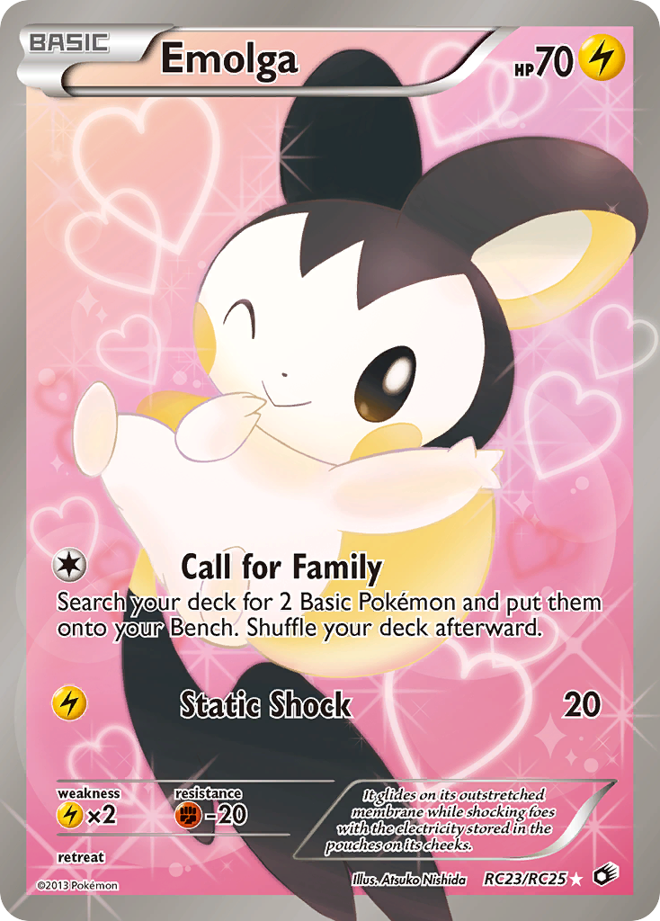 Emolga (RC23/RC25) [Black & White: Legendary Treasures] | Galactic Gamez