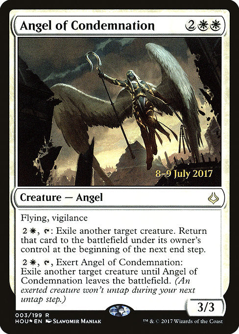 Angel of Condemnation [Hour of Devastation Promos] | Galactic Gamez