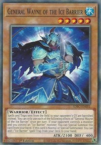 General Wayne of the Ice Barrier [SDFC-EN001] Common | Galactic Gamez