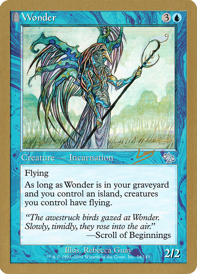 Wonder (Raphael Levy) [World Championship Decks 2002] | Galactic Gamez