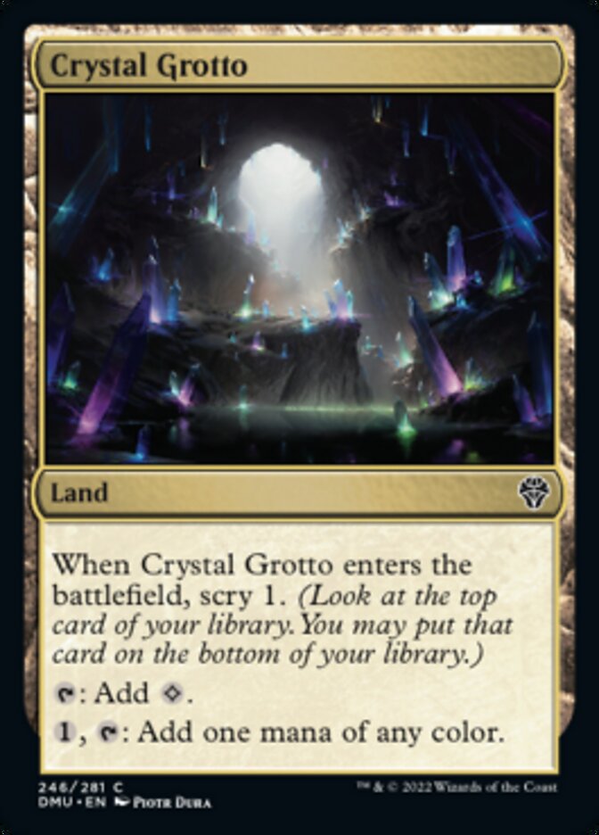 Crystal Grotto [Dominaria United] | Galactic Gamez