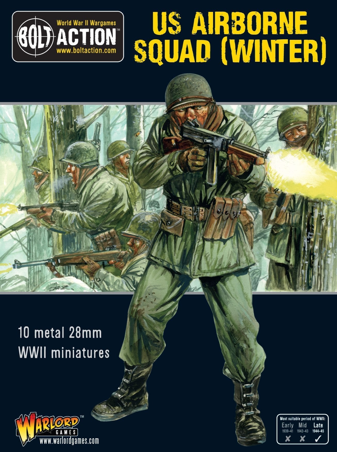Bolt Action: US Airborne Squad (Winter) | Galactic Gamez