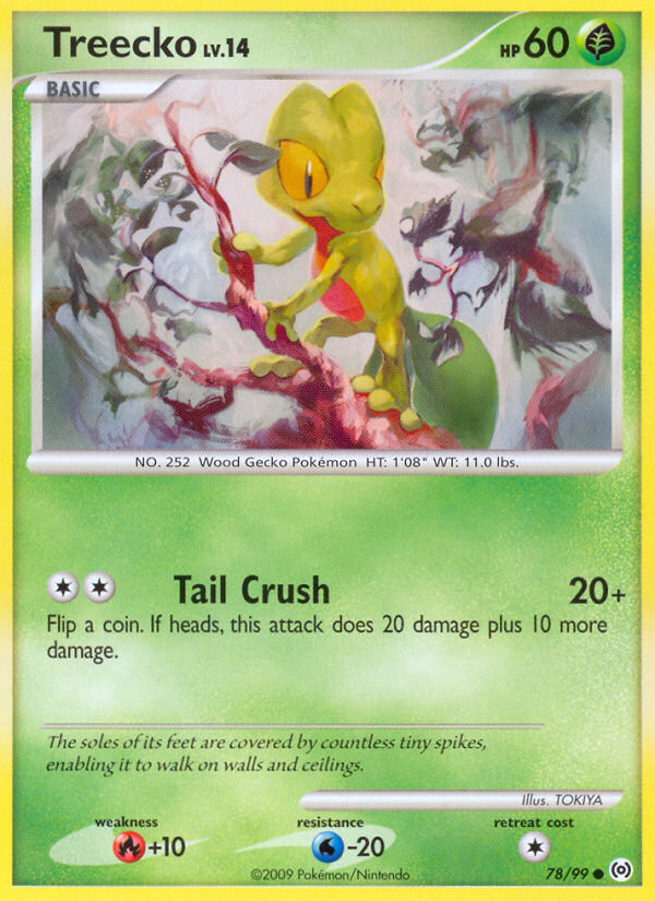 Treecko (78/99) [Platinum: Arceus] | Galactic Gamez