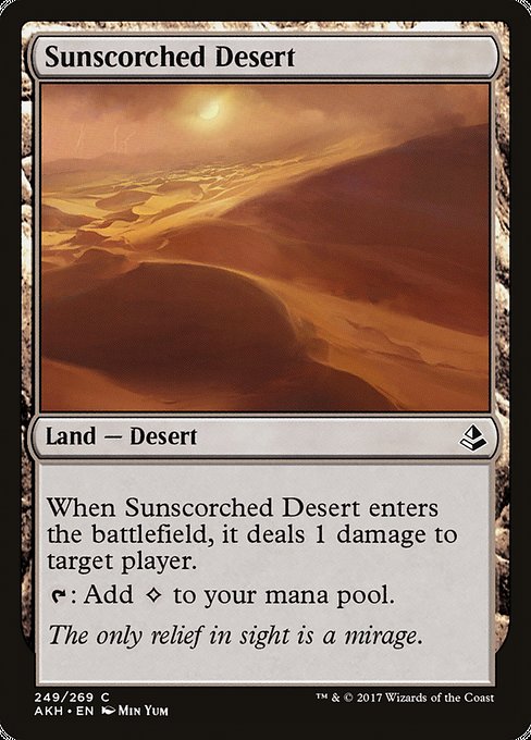 Sunscorched Desert [Amonkhet] | Galactic Gamez