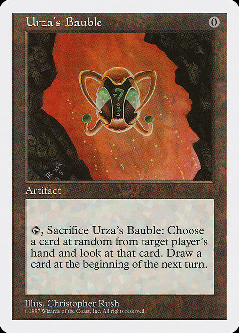 Urza's Bauble [Fifth Edition] | Galactic Gamez