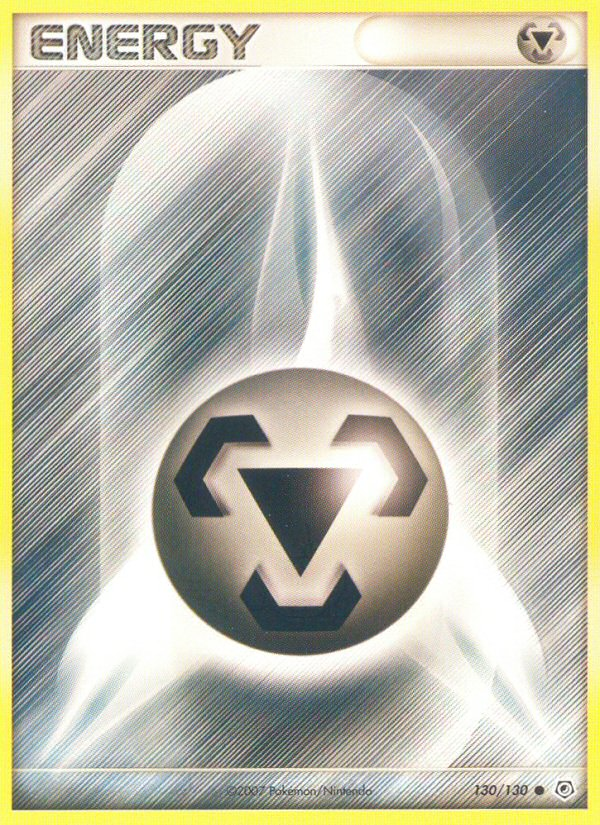 Metal Energy (130/130) [Diamond & Pearl: Base Set] | Galactic Gamez