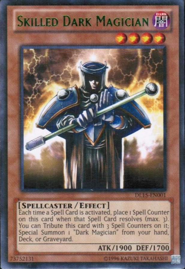 Skilled Dark Magician (Green) [DL15-EN001] Rare | Galactic Gamez