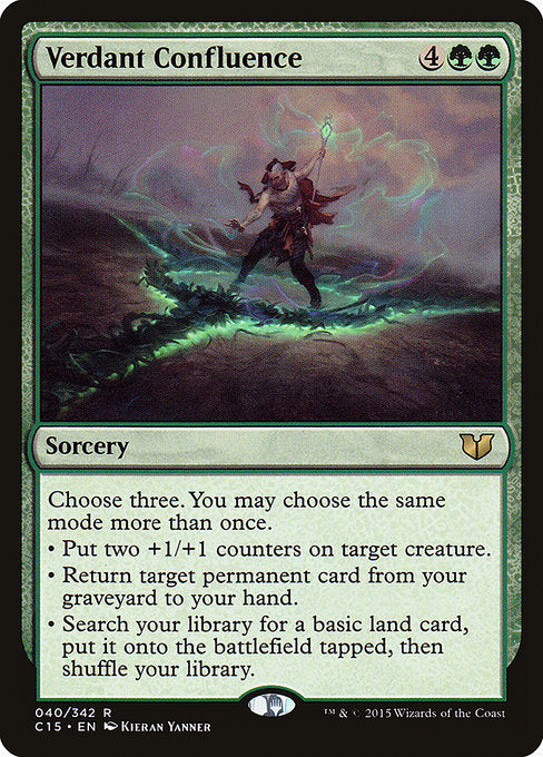 Verdant Confluence [Commander 2015] | Galactic Gamez