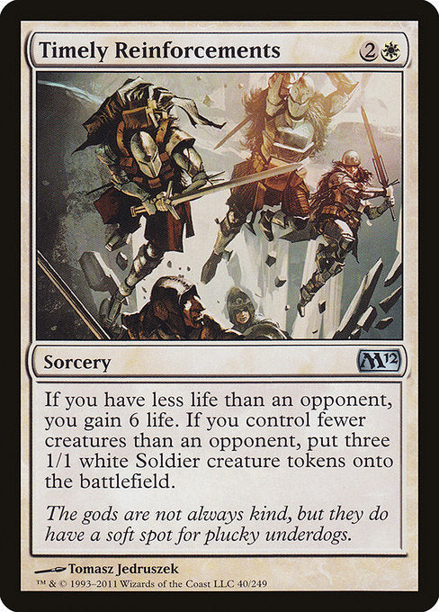Timely Reinforcements [Magic 2012] | Galactic Gamez