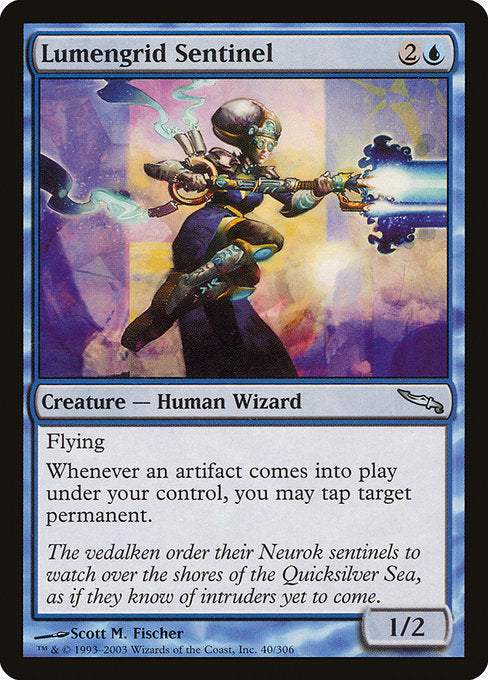Lumengrid Sentinel [Mirrodin] | Galactic Gamez