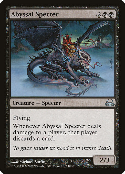 Abyssal Specter [Duel Decks: Divine vs. Demonic] | Galactic Gamez