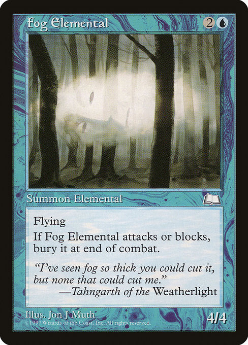 Fog Elemental [Weatherlight] | Galactic Gamez