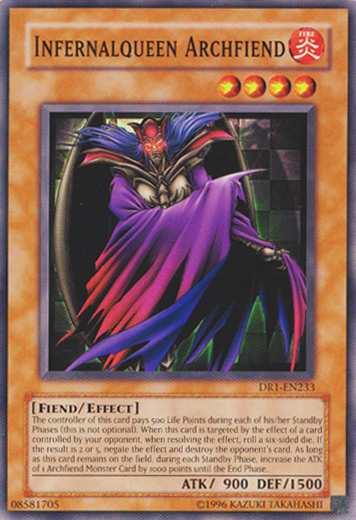 Infernalqueen Archfiend [DR1-EN233] Common | Galactic Gamez