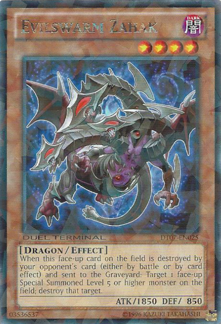 Evilswarm Zahak [DT07-EN025] Rare | Galactic Gamez