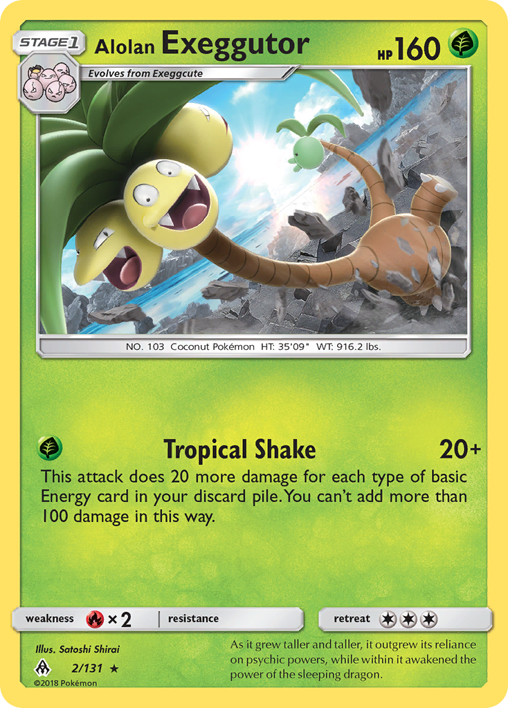 Alolan Exeggutor (2/131) [Sun & Moon: Forbidden Light] | Galactic Gamez