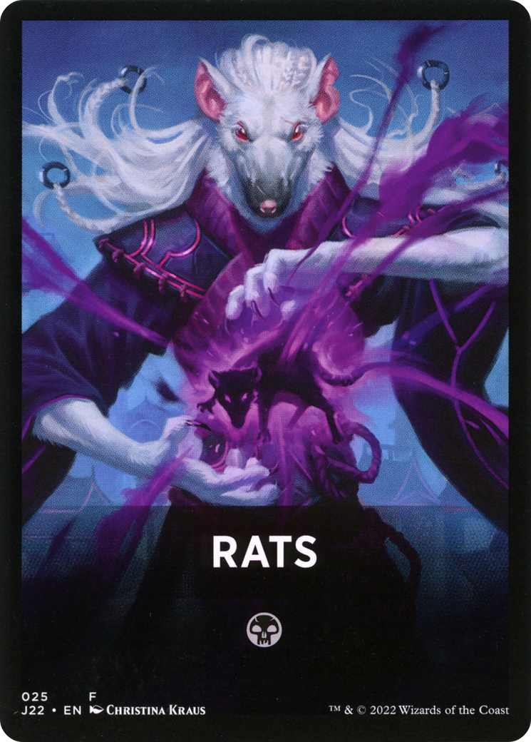 Rats Theme Card [Jumpstart 2022 Front Cards] | Galactic Gamez