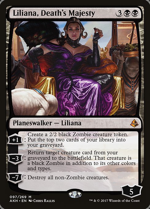 Liliana, Death's Majesty [Amonkhet] | Galactic Gamez