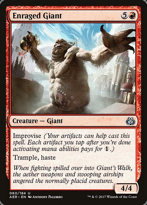 Enraged Giant [Aether Revolt] | Galactic Gamez