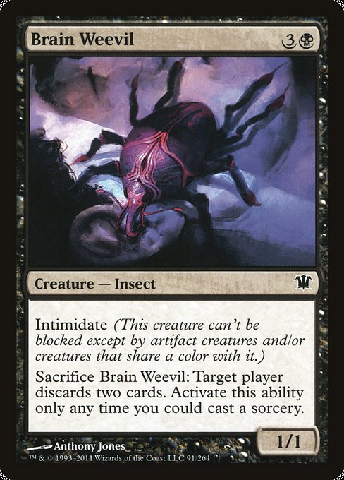 Brain Weevil [Innistrad] | Galactic Gamez