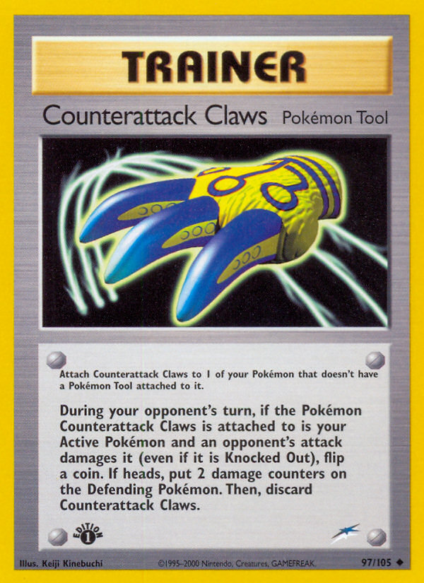 Counterattack Claws (97/105) [Neo Destiny 1st Edition] | Galactic Gamez