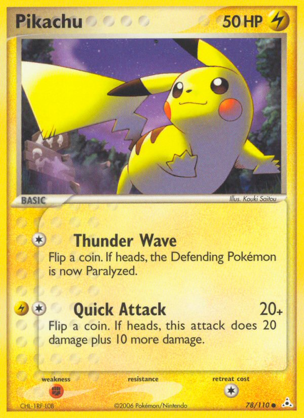 Pikachu (78/110) [EX: Holon Phantoms] | Galactic Gamez