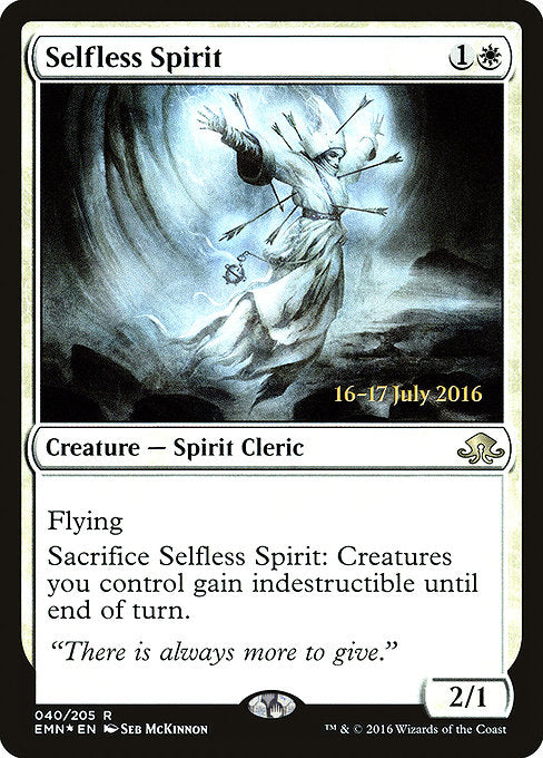 Selfless Spirit [Eldritch Moon Promos] | Galactic Gamez