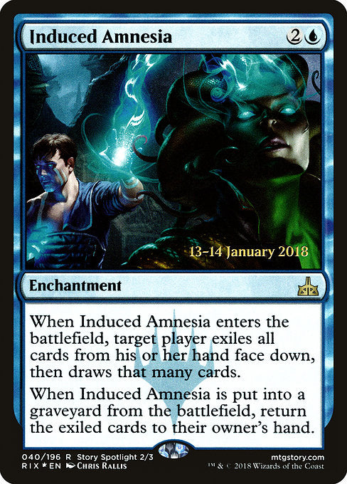 Induced Amnesia [Rivals of Ixalan Promos] | Galactic Gamez