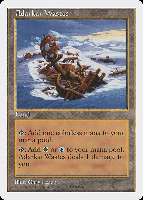 Adarkar Wastes [Fifth Edition] | Galactic Gamez