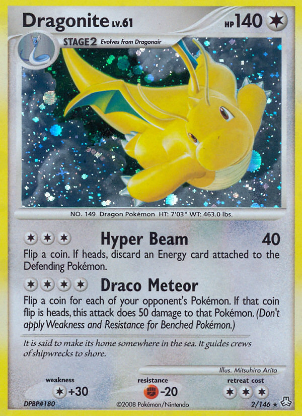 Dragonite (2/146) [Diamond & Pearl: Legends Awakened] | Galactic Gamez