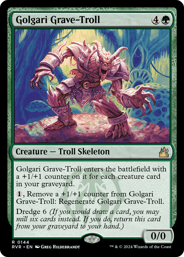 Golgari Grave-Troll [Ravnica Remastered] | Galactic Gamez