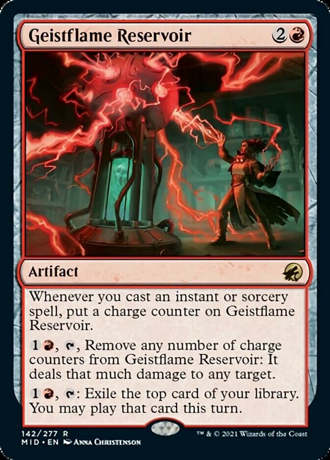 Geistflame Reservoir [Innistrad: Midnight Hunt] | Galactic Gamez