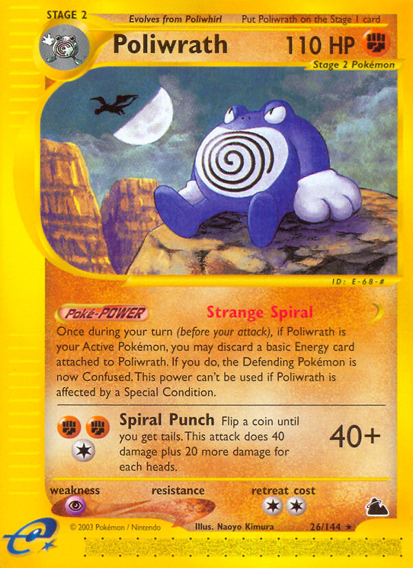 Poliwrath (26/144) [Skyridge] | Galactic Gamez