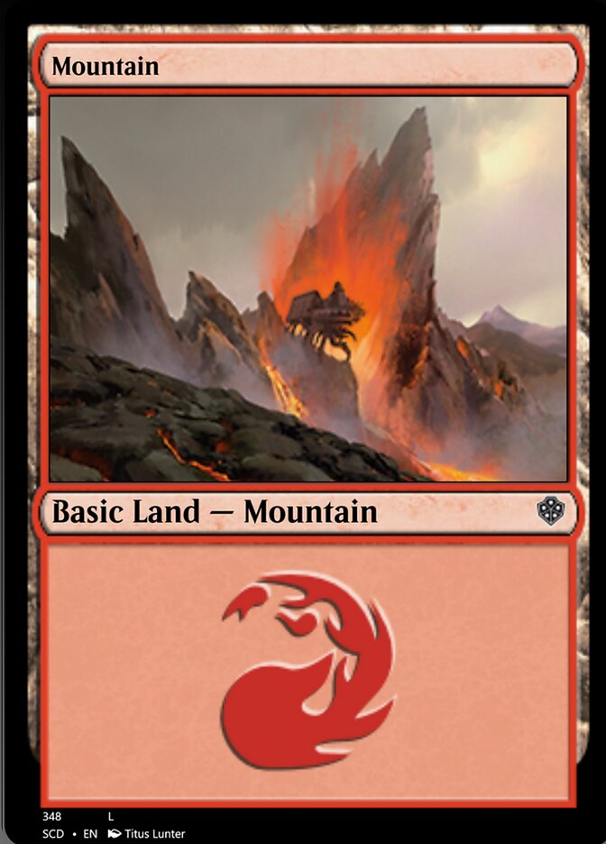 Mountain (348) [Starter Commander Decks] | Galactic Gamez