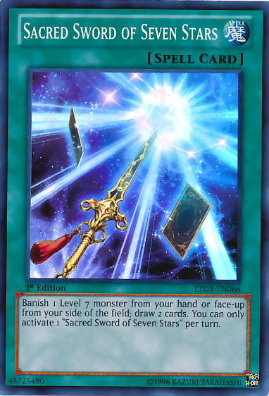 Sacred Sword of Seven Stars [LTGY-EN066] Super Rare | Galactic Gamez