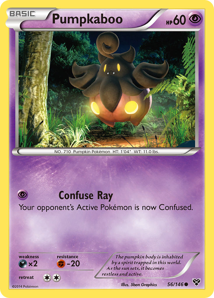 Pumpkaboo (56/146) [XY: Base Set] | Galactic Gamez